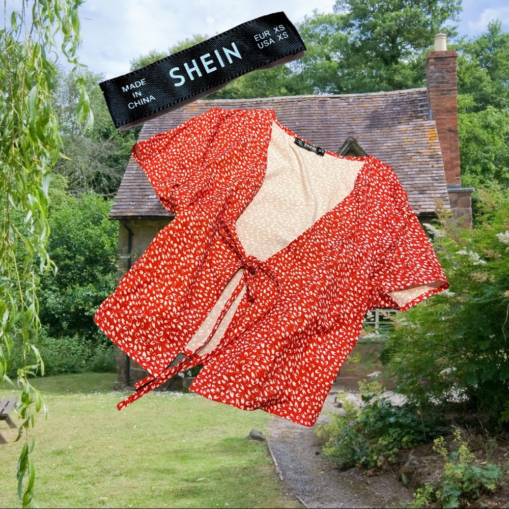 🍄cottage Y2K style top